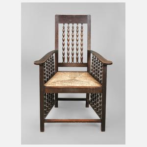 Heinrich Vogeler Sessel ”Kugelbänder”