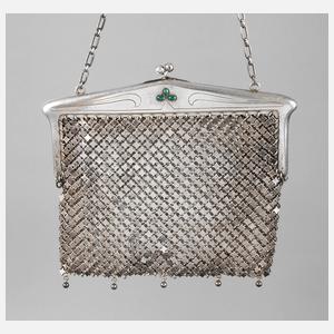 Silber Theatertasche Jugendstil