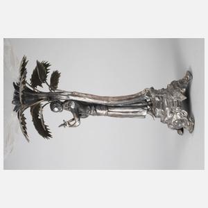 WMF Geislingen großer figürlicher Tafelaufsatz