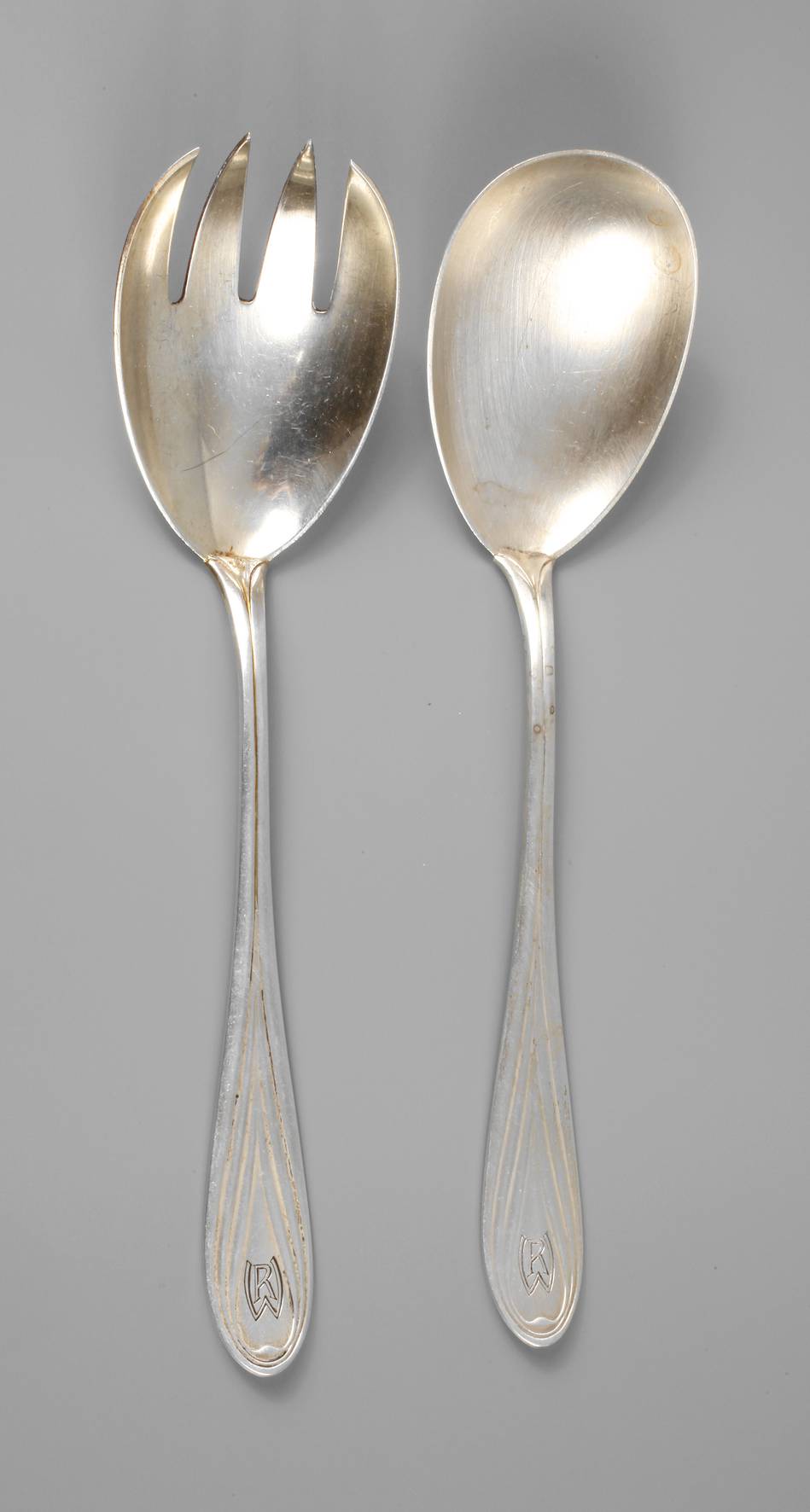 Silber Salatbesteck Hans Christiansen