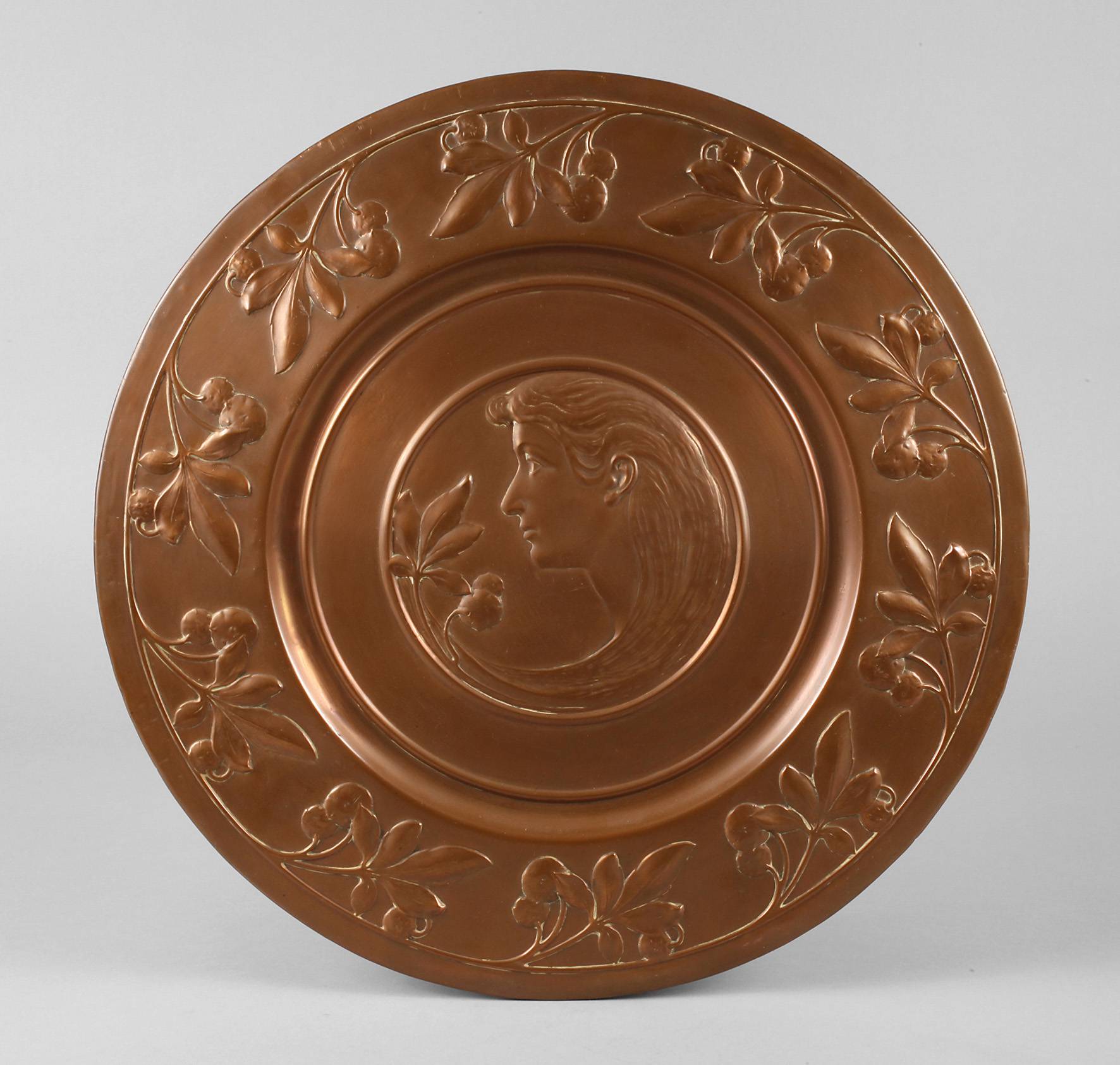 Wandplatte Jugendstil