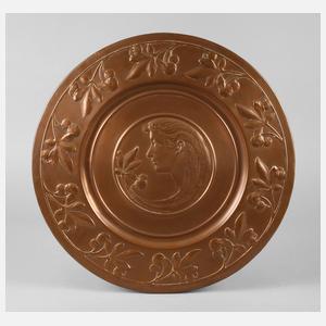 Wandplatte Jugendstil