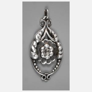 Georg Jensen Silberanhänger