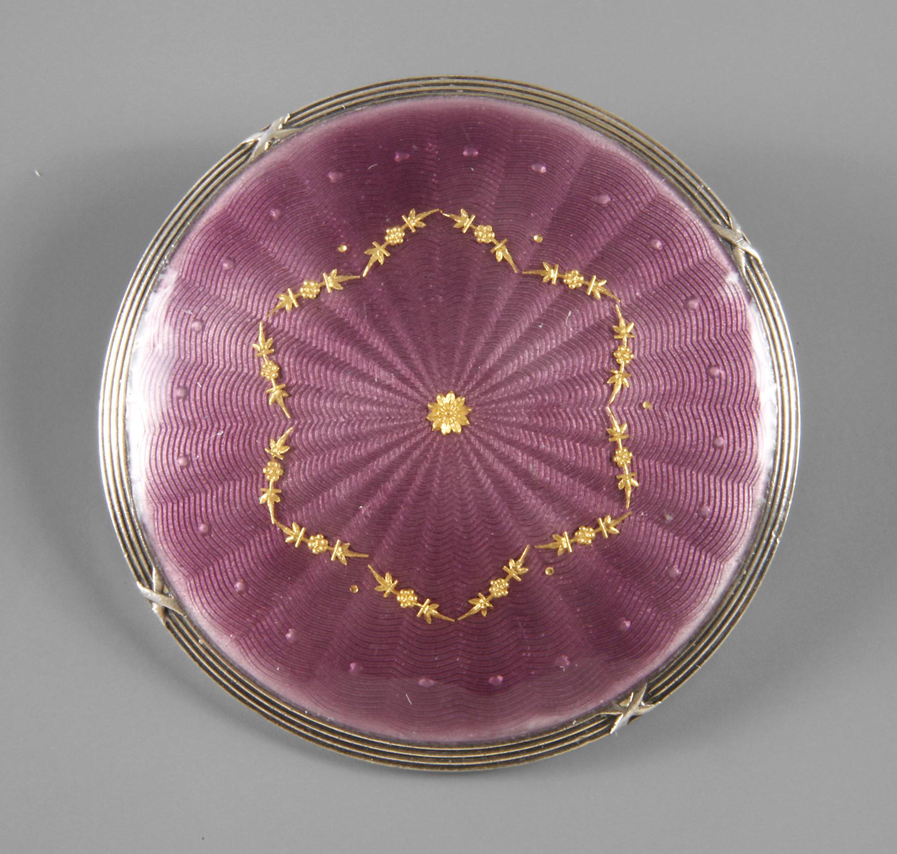 Heinrich Levinger Emailbrosche