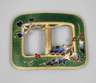 Emaillierte Gürtelschließe