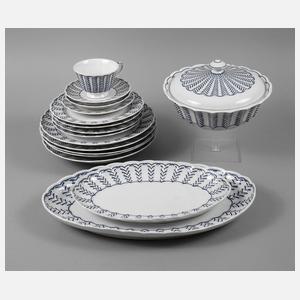 Ferdinand Selle Burgau Restservice ”Gerippt Form”