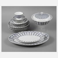 Ferdinand Selle Burgau Restservice ”Gerippt Form”111