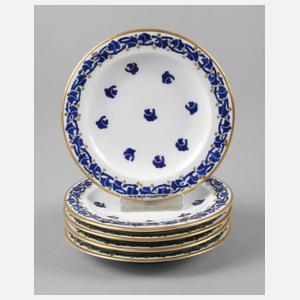 Johann Haviland Waldershof fünf Konfektteller