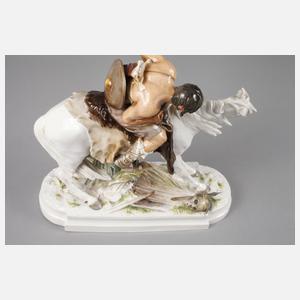 Meissen ”Hunne, reitend”