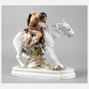 Meissen ”Hunne, reitend”