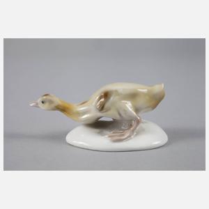 Meissen ”Junge Ente, Hals gestreckt”