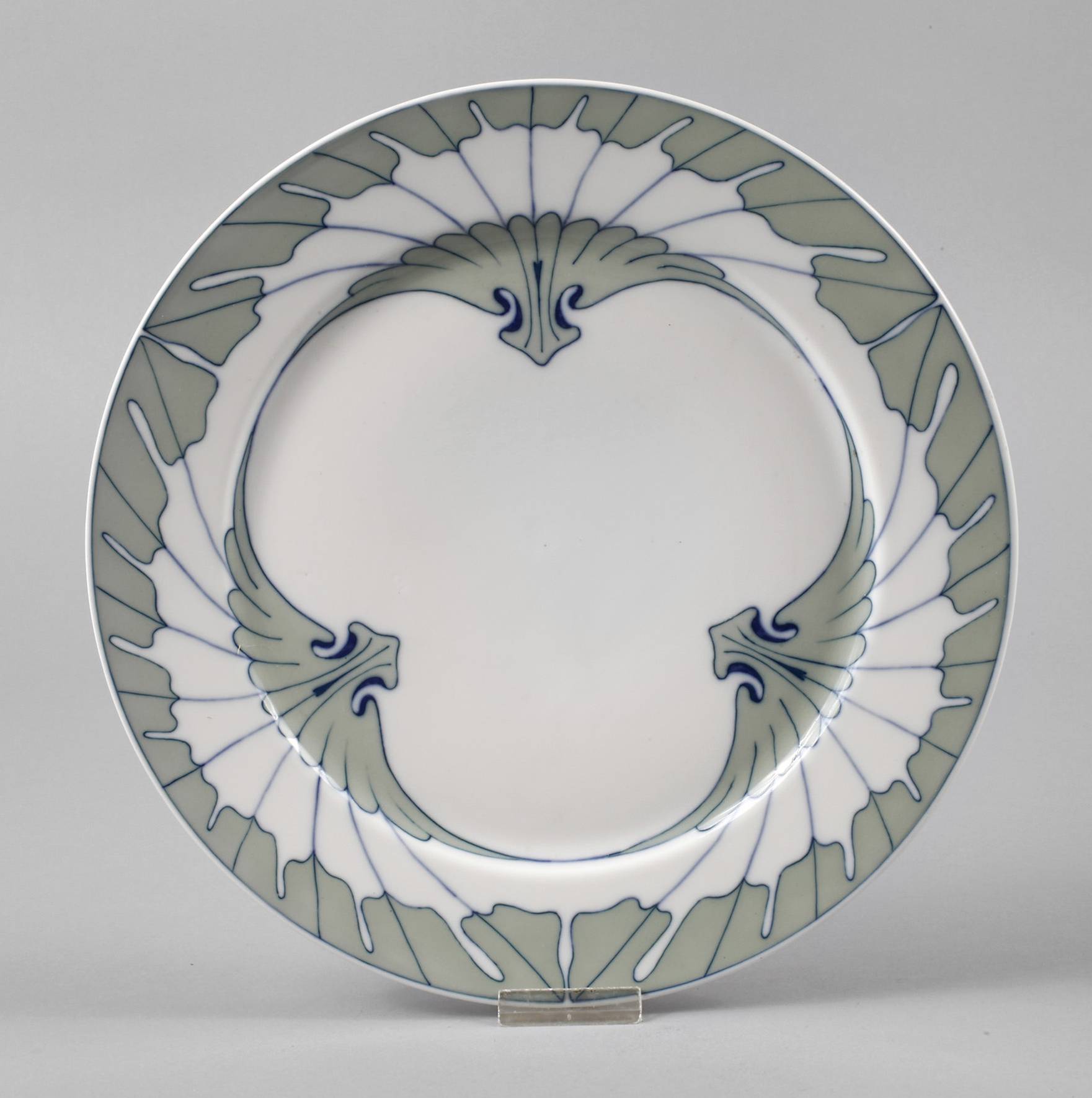 Meissen Speiseteller Jugendstil