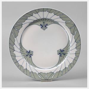 Meissen Speiseteller Jugendstil