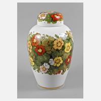 Nymphenburg große Deckelvase111