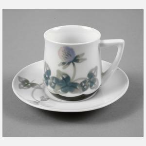 Rosenthal/Darmstadt Mokkatasse Jugendstil