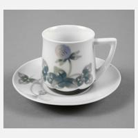 Rosenthal/Darmstadt Mokkatasse Jugendstil111