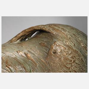 Übergroße Bodenvase Jugendstil