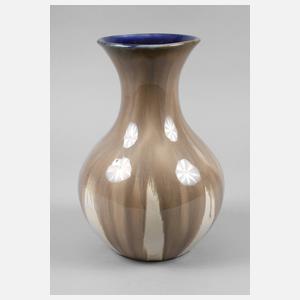 Bunzlau große Vase Laufglasur