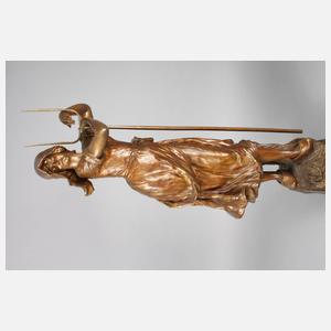 Goldscheider Wien Figur ”Die Ernte”