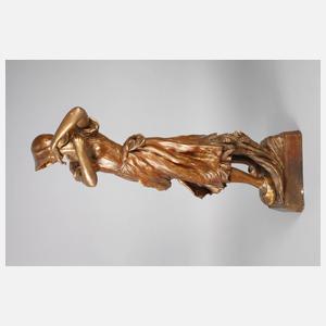 Goldscheider Wien Figur ”Die Ernte”