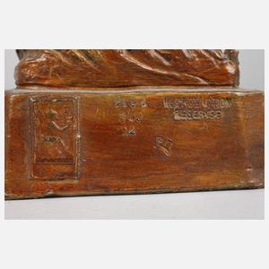 Goldscheider Wien Figur ”Die Ernte”