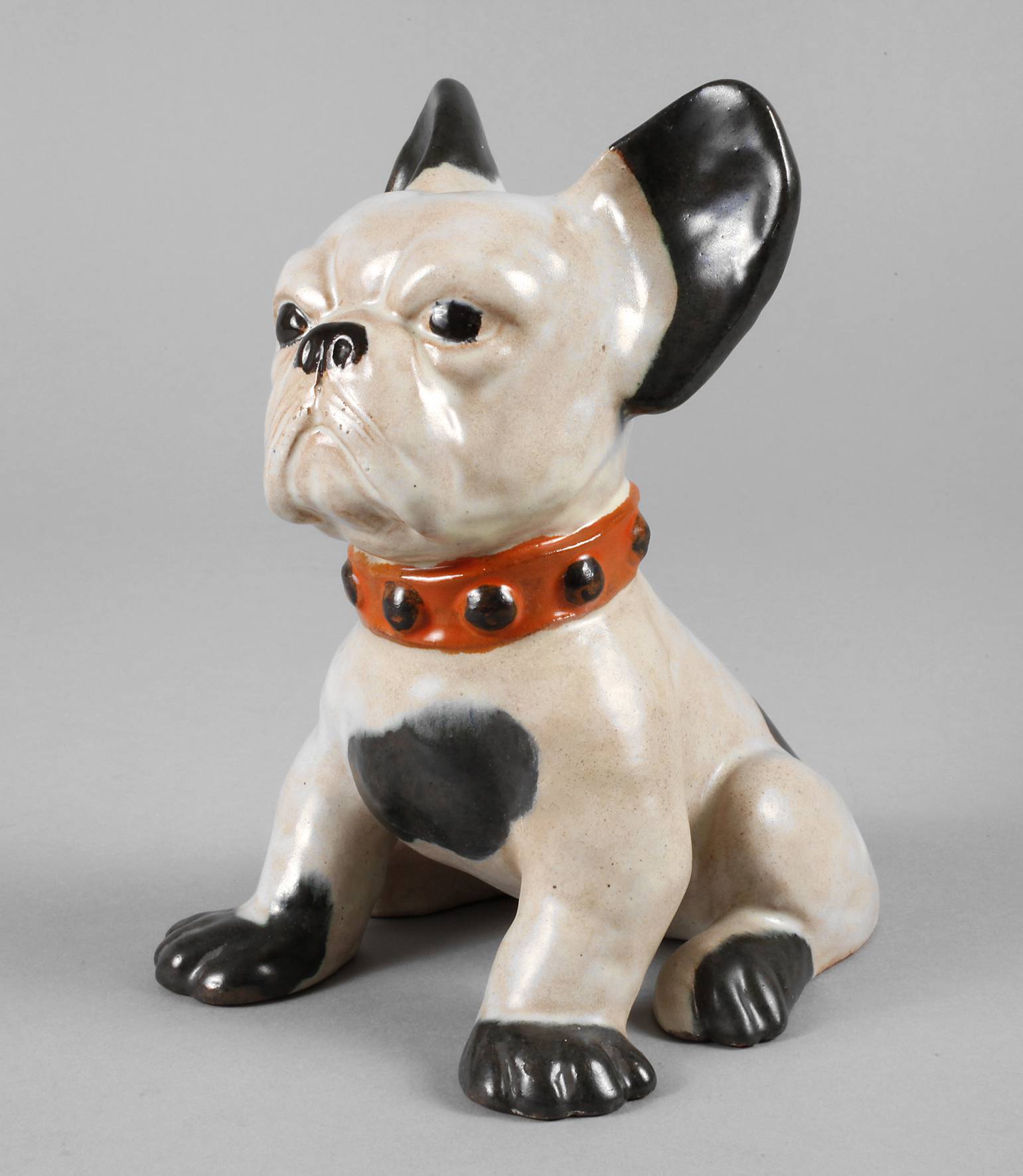 Goldscheider Wien französische Bulldogge