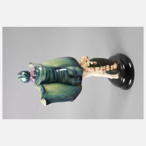 Goldscheider Wien Tänzerin ”Gefangener Vogel”