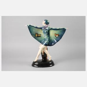 Goldscheider Wien Tänzerin ”Gefangener Vogel”