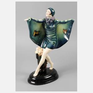 Goldscheider Wien Tänzerin ”Gefangener Vogel”