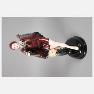 Goldscheider Wien Tänzerin ”Gefangener Vogel”