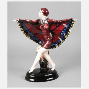 Goldscheider Wien Tänzerin ”Gefangener Vogel”