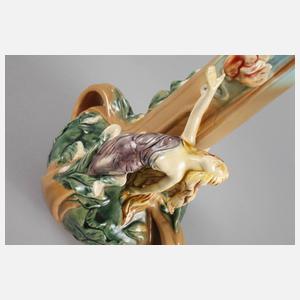 Große Jugendstilvase Schlesien