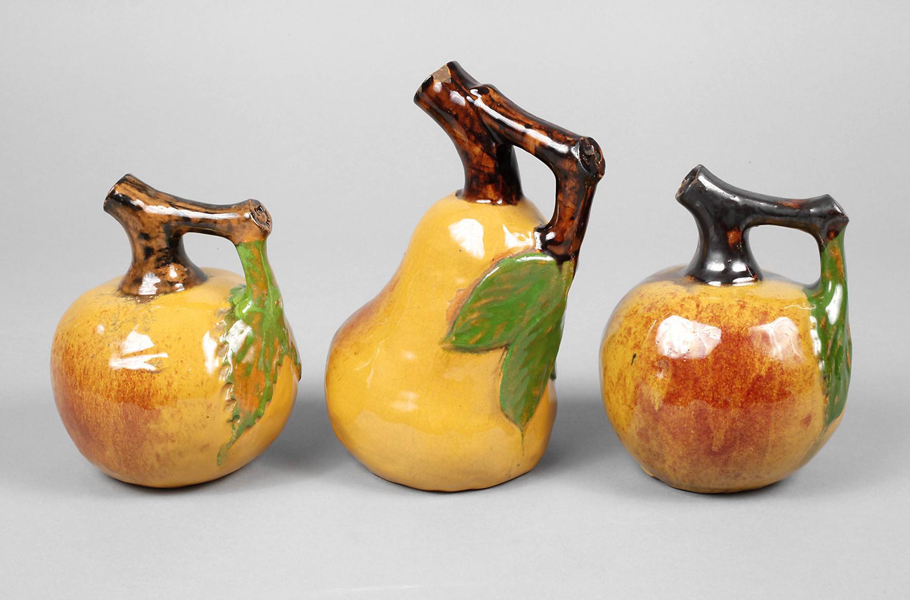 Richard Riemerschmid drei Likörflaschen