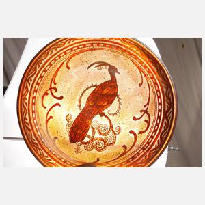 Schale Reduktionsmalerei