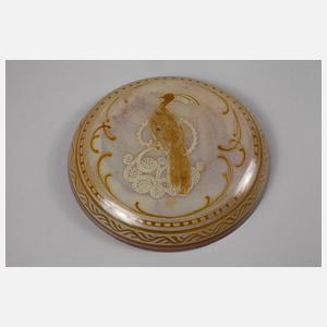 Schale Reduktionsmalerei