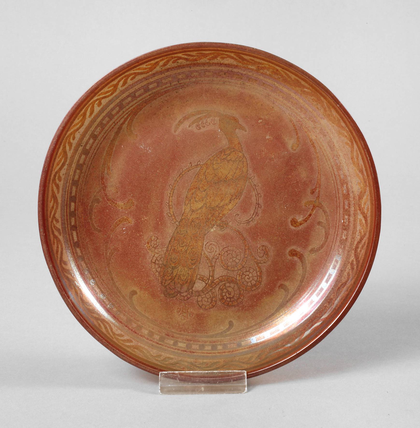 Schale Reduktionsmalerei