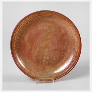 Schale Reduktionsmalerei