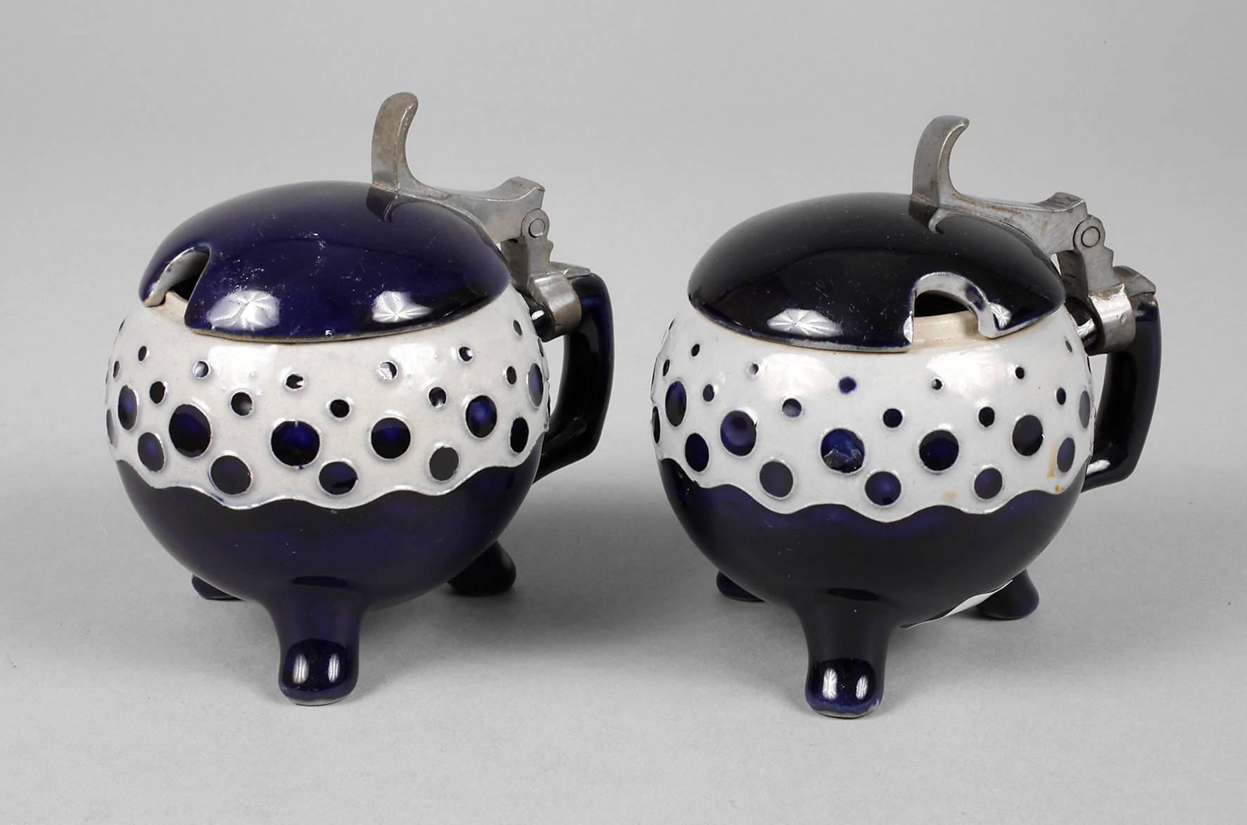 Richard Riemerschmid zwei Senfnäpfe