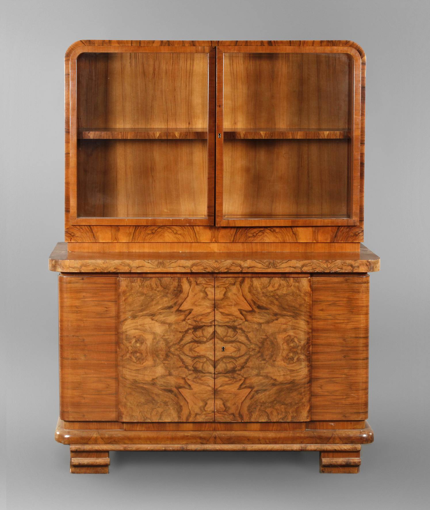 Vitrinenschrank Art déco