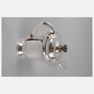 Silber Kaffeekanne Art déco