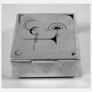 Zigarettendose Bauhausdekor