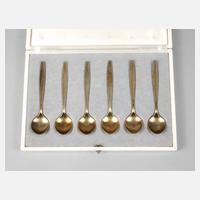 Georg Jensen sechs Mokkalöffel111