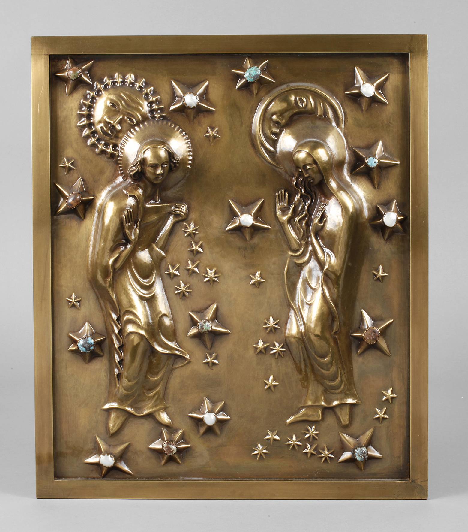 Wandplatte Art déco