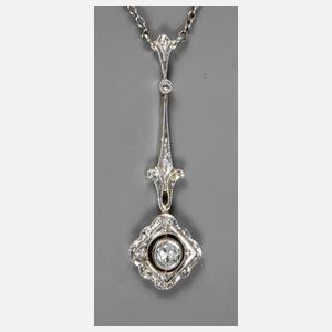 Collier mit Brillanten