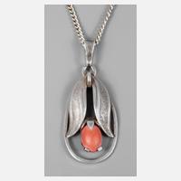 Art déco-Anhänger an Kette111