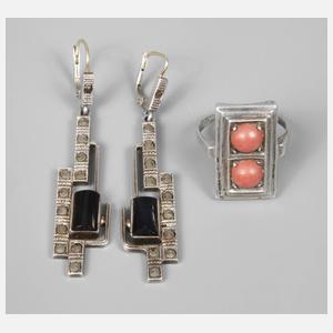 Konvolut Art déco-Schmuck