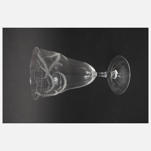 Zwei Kullerpfirsichpokale