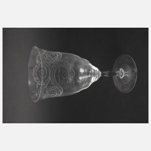 Zwei Kullerpfirsichpokale