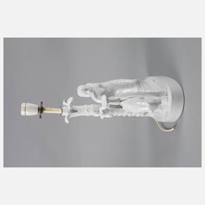 Fraureuth Lampenfuß ”Bacchantin mit Panther”