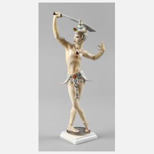 Hutschenreuther ”Balinesischer Schwerttänzer”